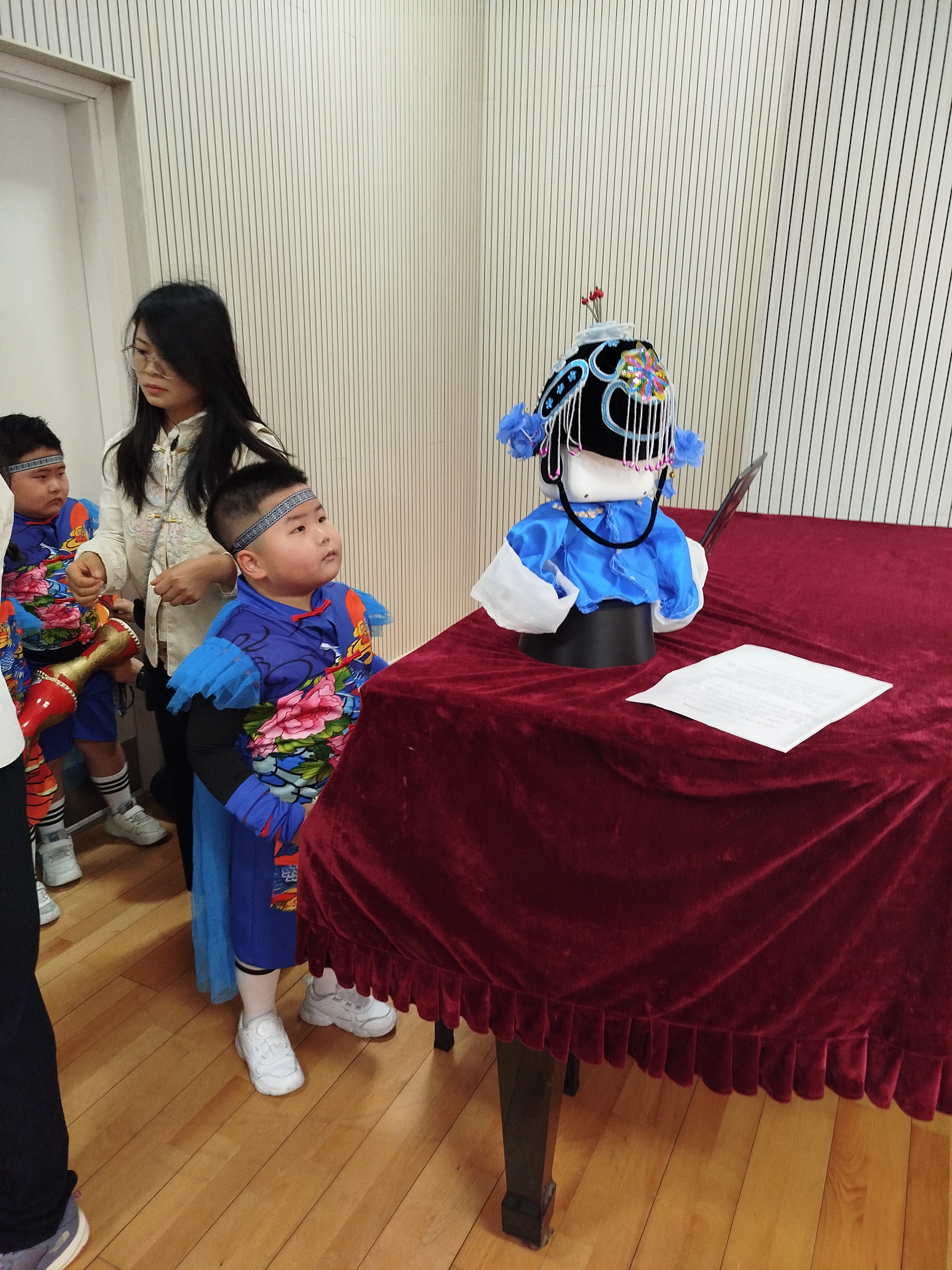 Robot performance at school