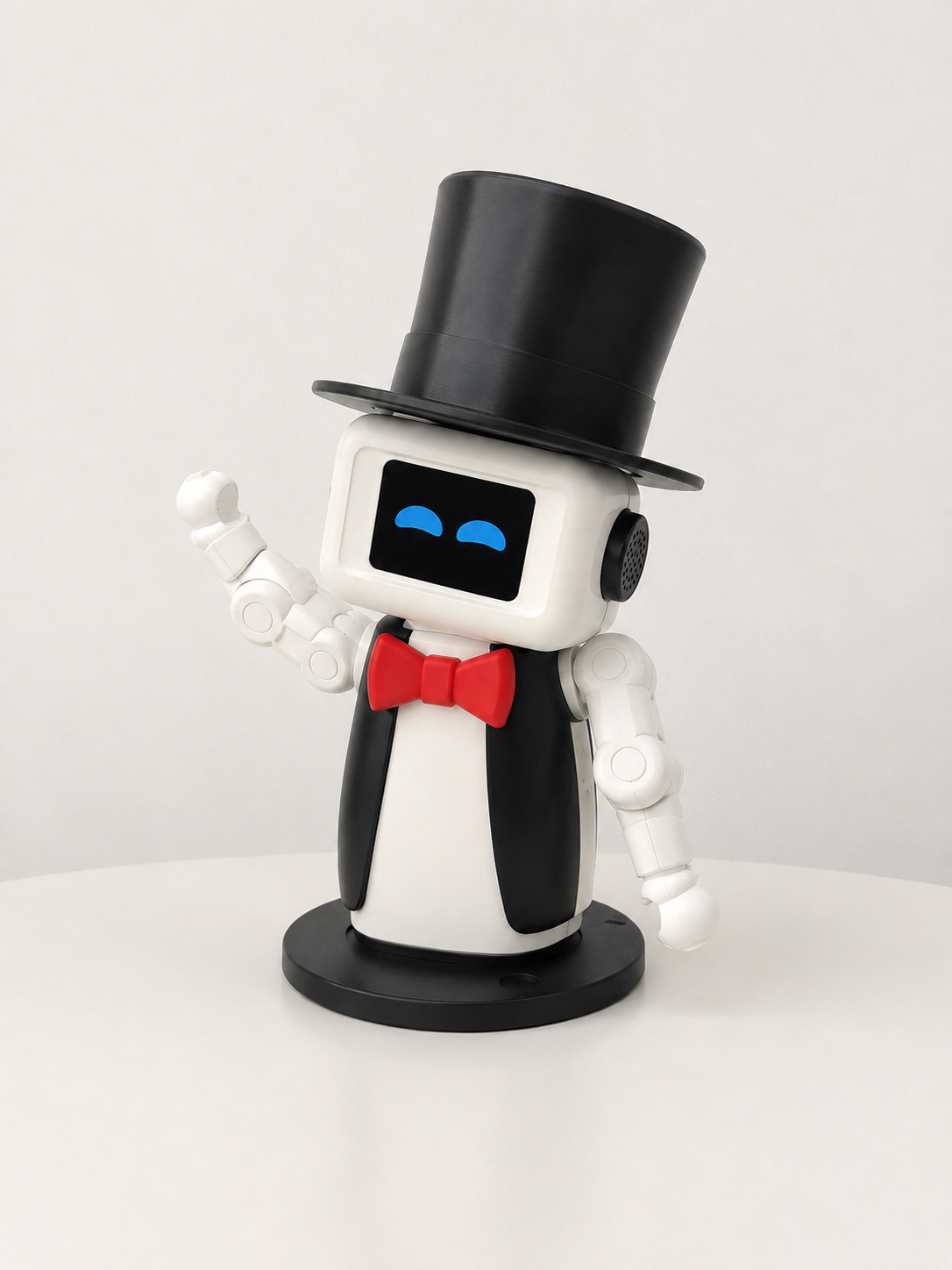 Magos companion robot waving